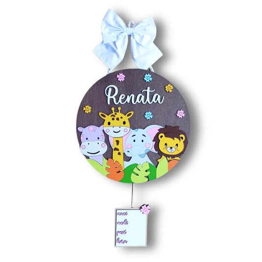 133 - Elefante, Jirafa,Hipopotamo y Leon
