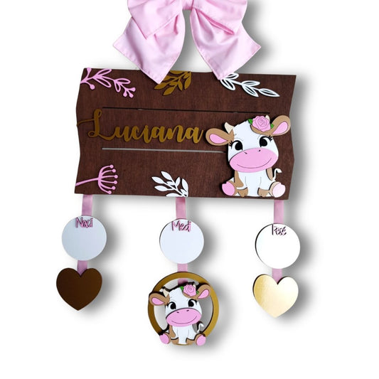 137 - Vaca y Flores