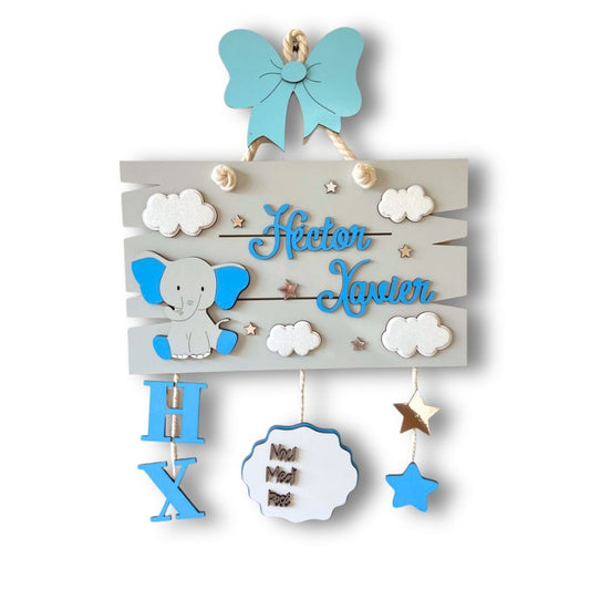 26 - Elefante y Nubes