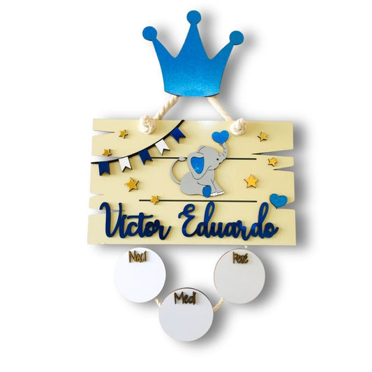 30 - Elefante y Corona