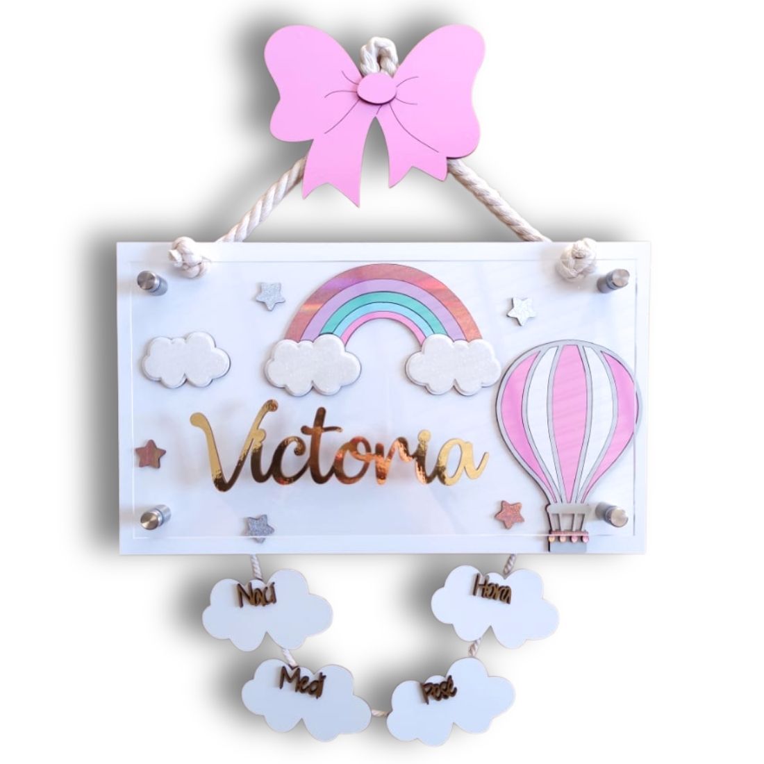 46 - Nubes, Arcoiris y Globo