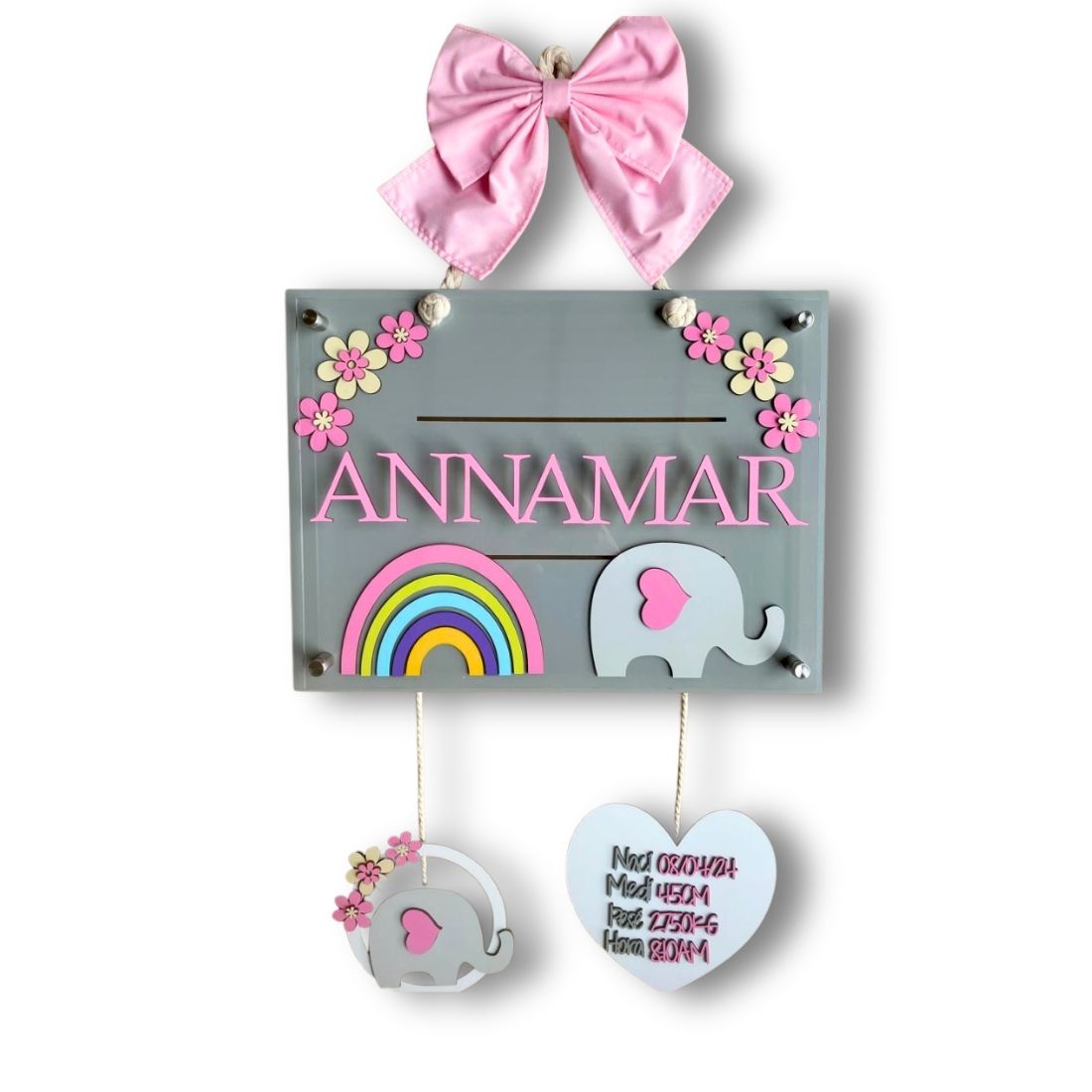 87 - Elefante y Arcoiris